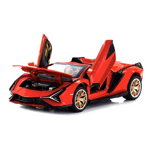 Игрушка машинка Lamborghini Roadster моделька 15 см Красный (59589)