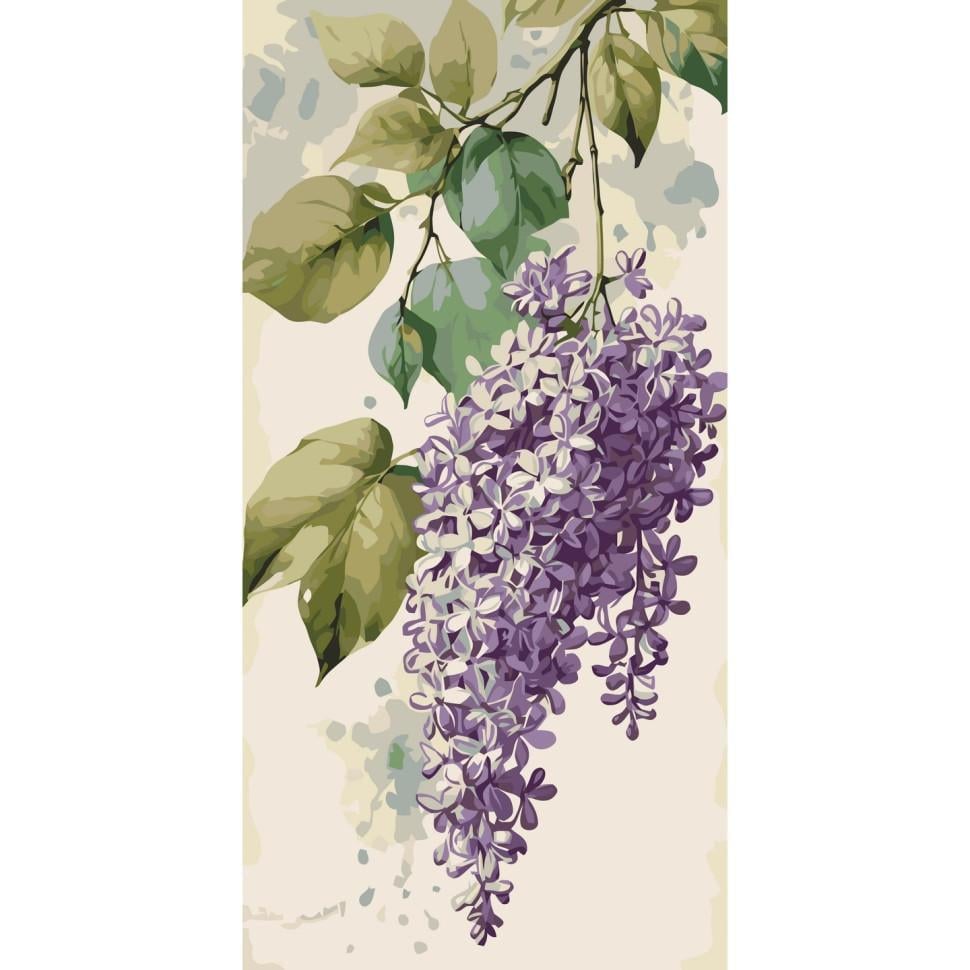 Картина за номерами ART CRAFT Шепіт бузку 40х80 см (13162-AC)