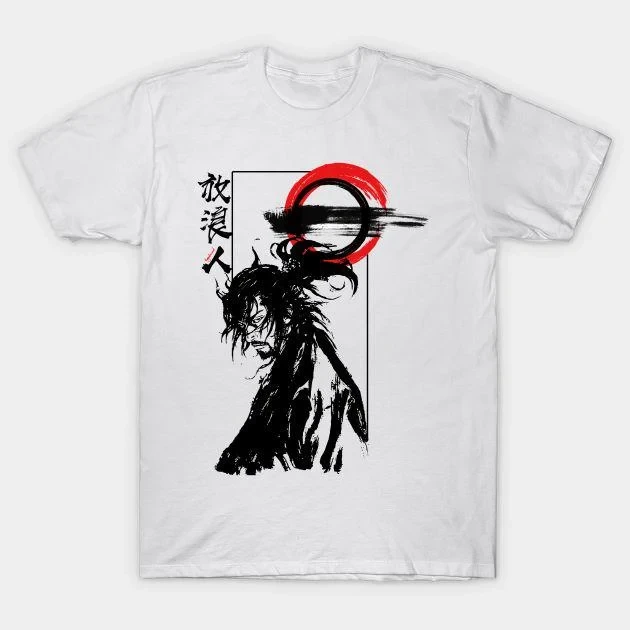 Футболка мужская с принтом Pin-000-708 повседневная XL Белый (2664093724)