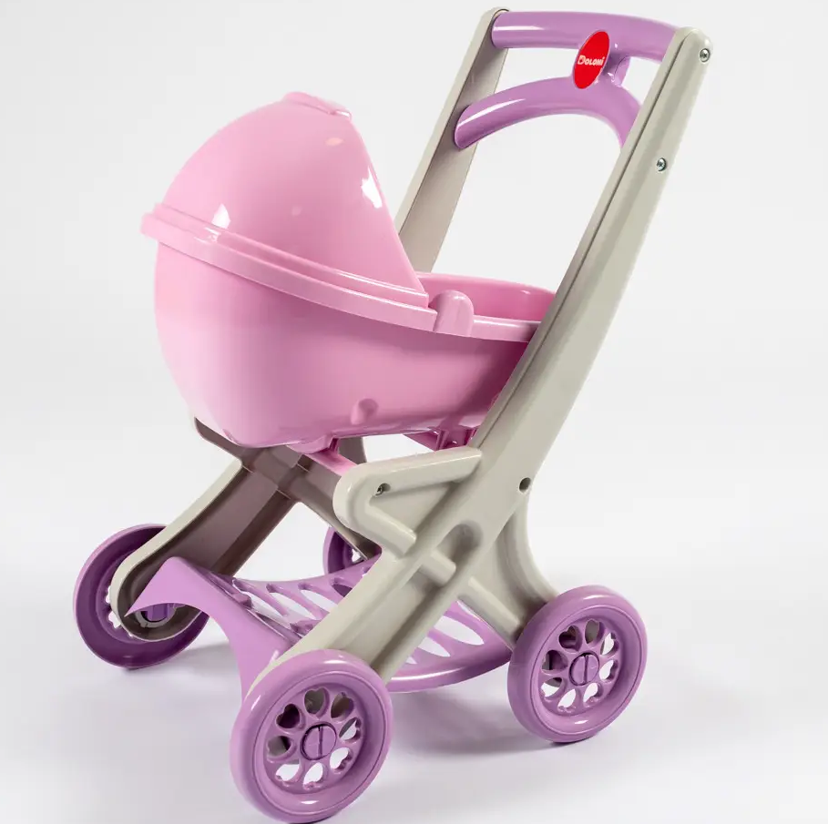 Коляска для кукол детская Doloni Toys пластмассовая с люлькой (3021017548)