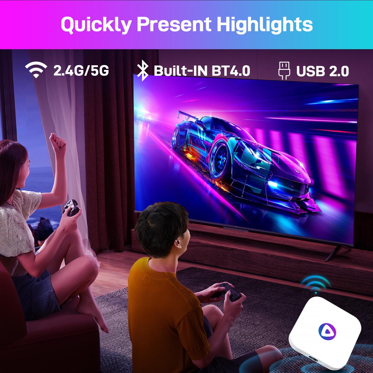 Смарт-приставка H96MAX M1 4/64 Android 13 Smart TV (2443020389) - фото 7 Смарт-приставка H96MAX M1 4/64 Android 13 Smart TV (2443020389) - фото 7