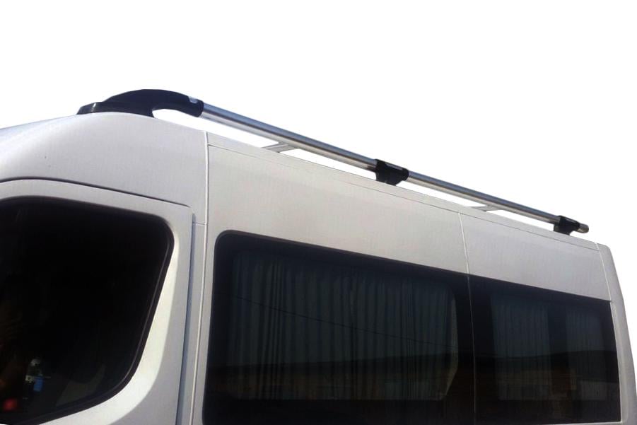 Рейлинги Shark Erkul для Nissan NV400 2010-2024 гг. алюминий Серый