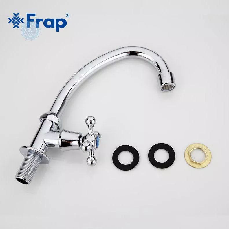 Монокран для кухні Frap F4108 Хром - фото 3