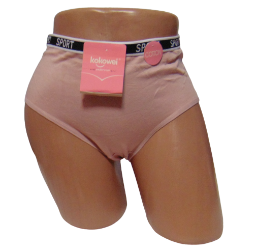 Женские трусики со спортивной резинкой Kokowei 3325 XL Кофейный (1776764763)