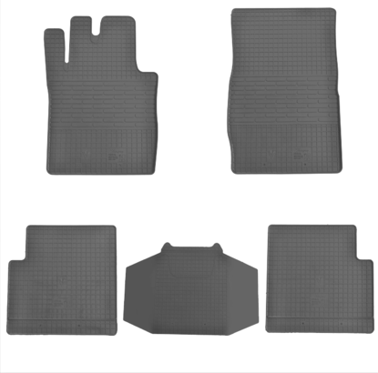 Килимки гумові Stingray для Mercedes-Benz W460 G 79-92/W461 G 92- комплект 5 шт. (1012155)