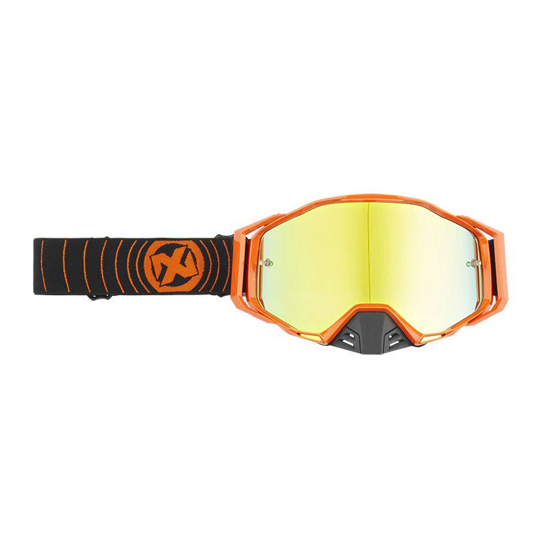 Мотоочки NOX Predator Orange Mirror/Orange Lens (46977)