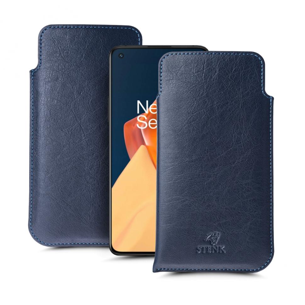 Футляр Stenk Elegance для OnePlus 9R Синий (69694)