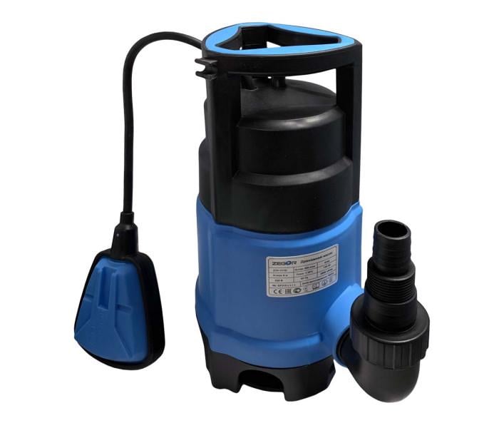 Насос Zegor дренажный ZTP-777D 0,75 кВт H8 м Q12,5 м³/ч кабель 8 м
