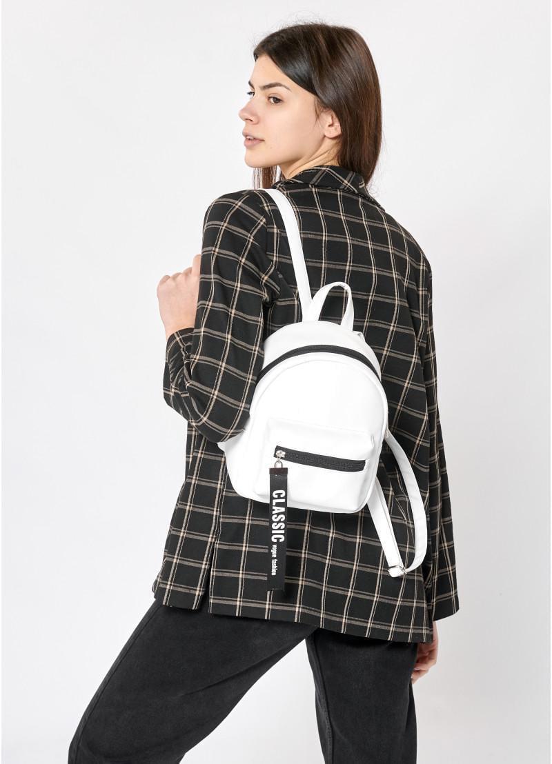 Рюкзак женский Sambag Talari SST 25х20х10 см Белый (12118008e)