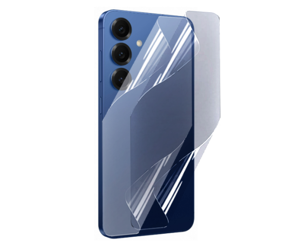 Противоударная гидрогелевая пленка Hydrogel Film для Samsung Galaxy S25 на заднюю панель, Transparent