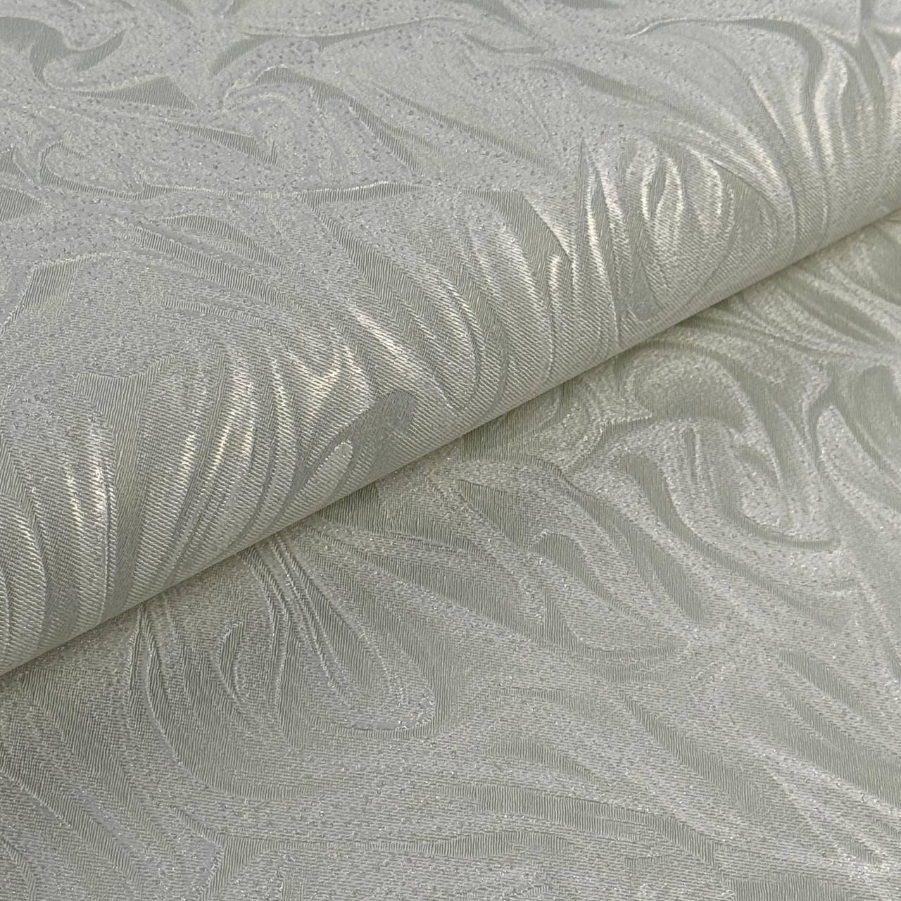 Обои виниловые Славянские обои 8707-04 10,05х1,06 м Светло-салатовый с перламутровым узором (2932864008)