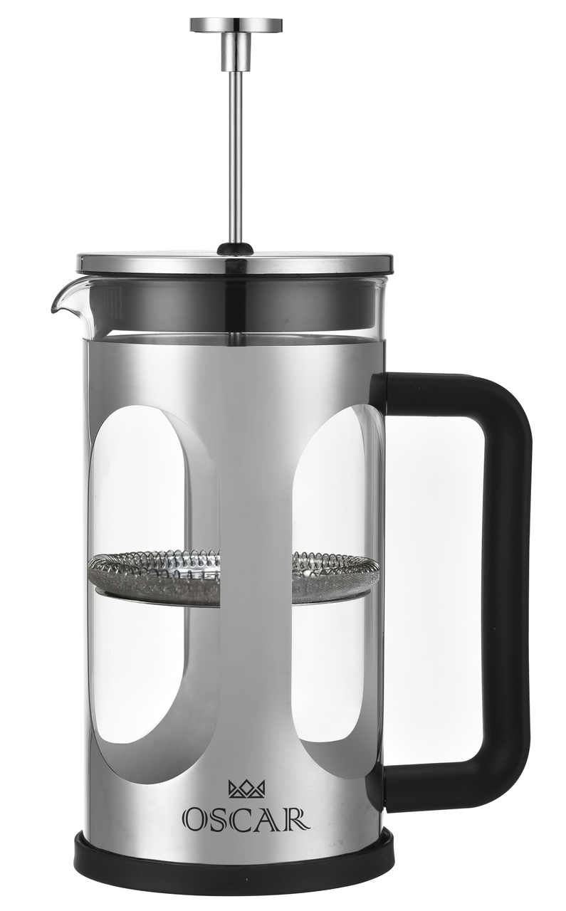 Френч-пресс из нержавеющей стали Oscar CHEF стальной 350 мл (OSR-7303-350) Френч-пресс из нержавеющей стали Oscar CHEF стальной 350 мл (OSR-7303-350)