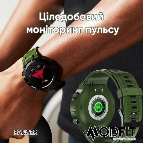 Смарт-годинник Modfit Ranger Grey - фото 13