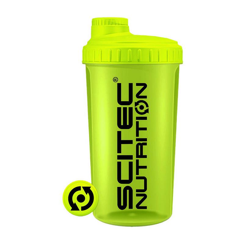 Шейкер Scitec Nutrition Shaker 700 мл Neon yellow (00000031710)