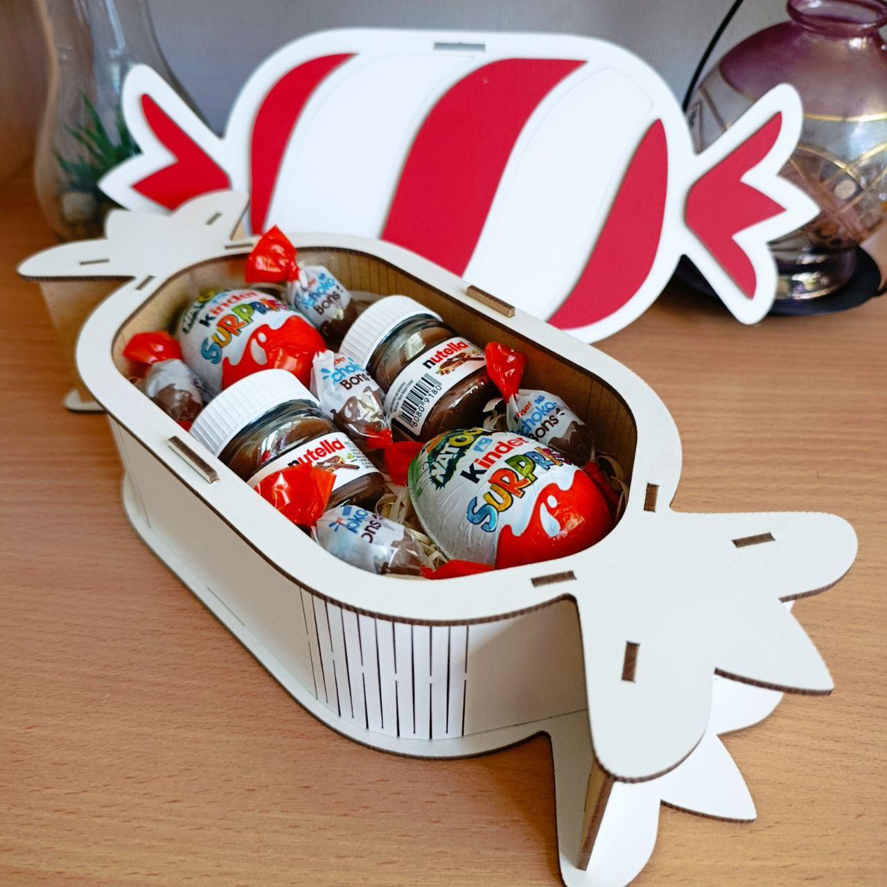 Бокс з кіндерами та солодощами для дитини (ar314) - фото 2 Бокс з кіндерами та солодощами для дитини (ar314) - фото 2