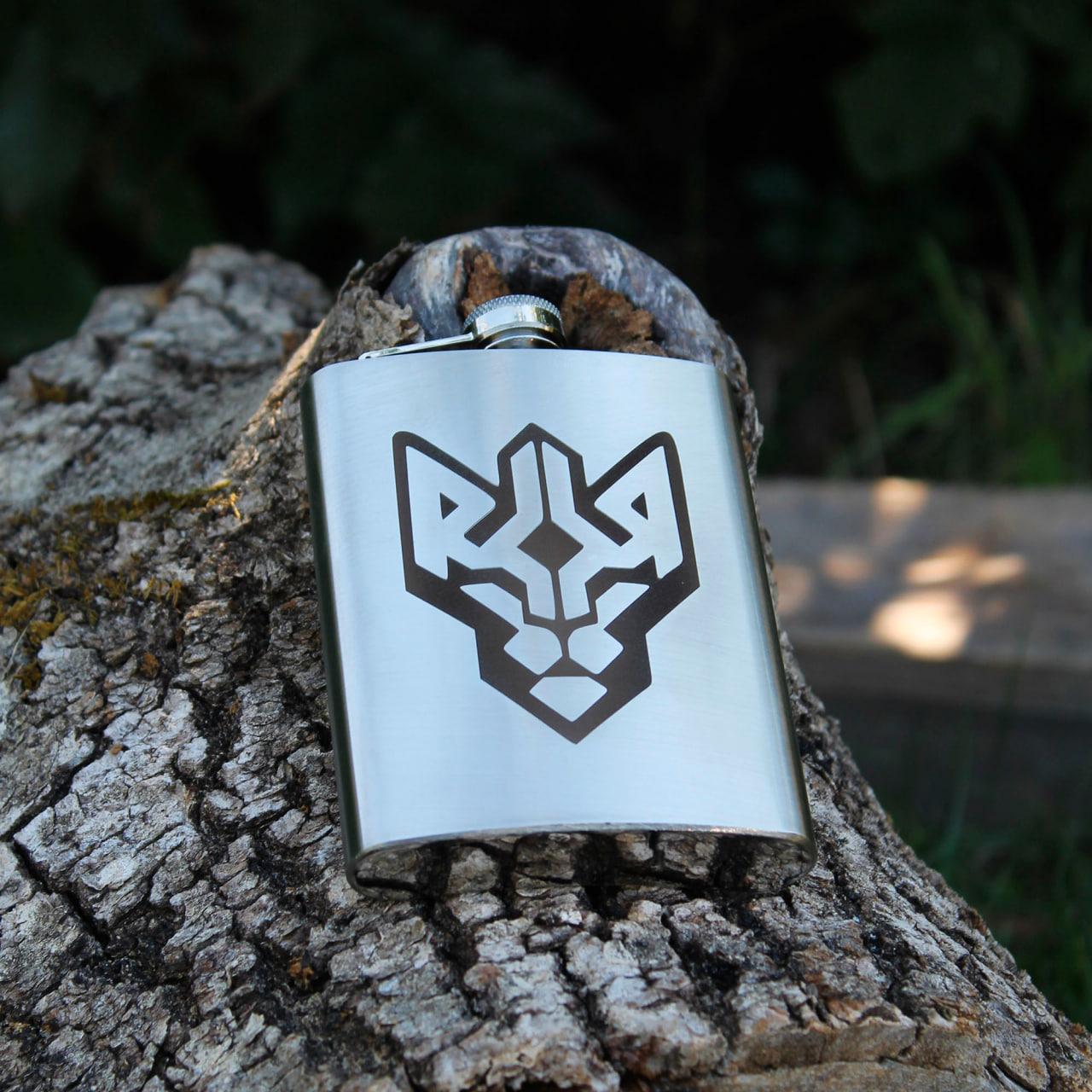 Фляга с гравировкой 200 мл (14693367)