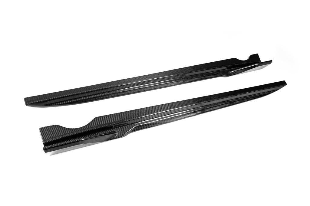 Накладки на пороги DDCarbon V3 для BMW X5 G05 2019-гг. натуральный карбон (146865)