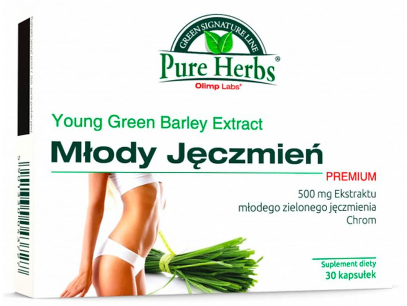 Добавка натуральная Экстракт молодого ячменя Olimp Young Barley Extract 30 капсул