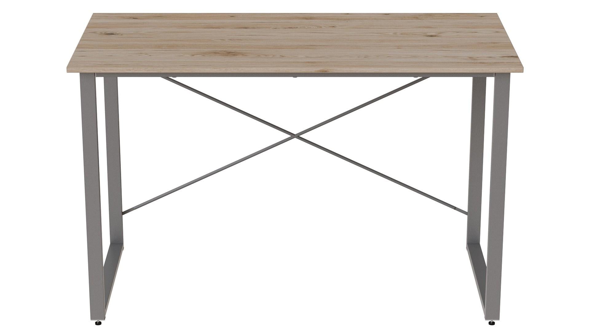 Компьютерный стол Ferrum-decor Дейв ДСП 32 мм 75x100x70 см Серый/Дуб Сан-Марино (FRD-102396)