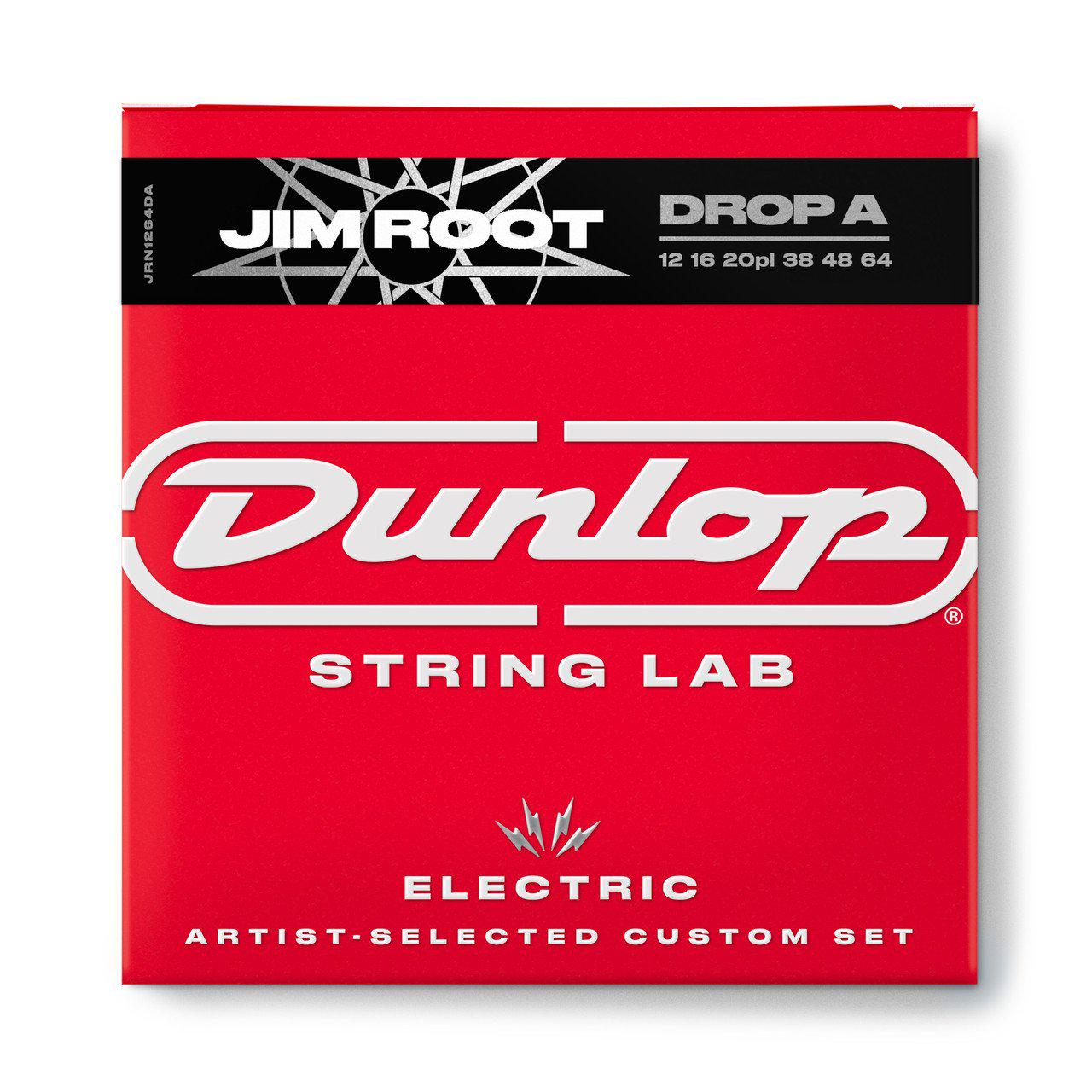 Струны для электрогитары Dunlop JRN1264DA Jim Root Nickel Wound Drop A (128154)