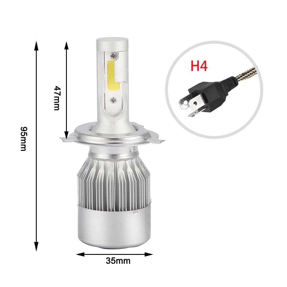 Автомобильные лампы LED COB Rias C6 H4 36 W 3800K (4_00035) - фото 2
