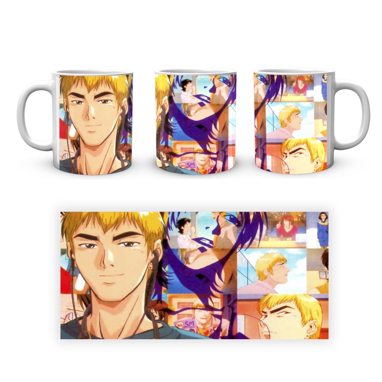 Чашка GeekLand Great Teacher Onizuka Крутой учитель Онидзука face in front (TO 02.462) - фото 4