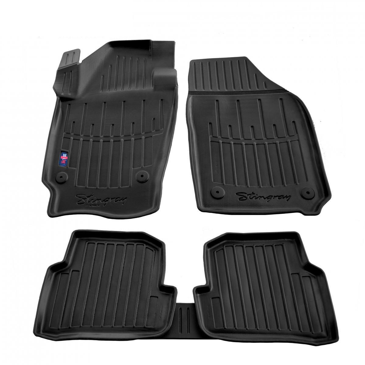 Коврики резиновые Stingray для Skoda Fabia III NJ 2014- с бортом ТЕП 5 шт. (5020085)