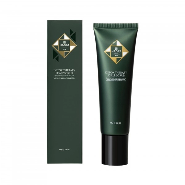 Скраб для глубокого детоксикации кожи головы Hadat Cosmetics Detox Therapy Scalp Scrub 150 мл