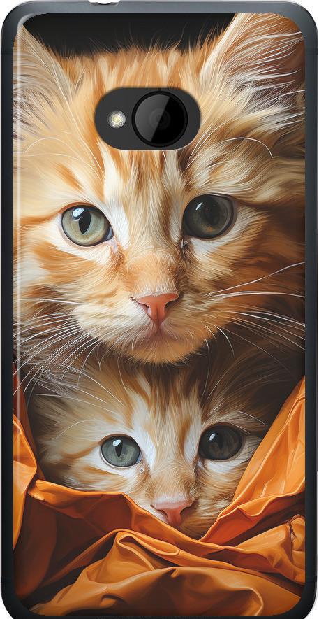 Чехол на HTC One M7 Котики 2 (5664u-36-42517)