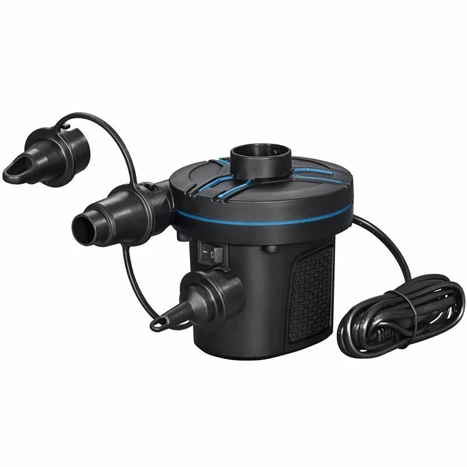 Насос электрический Bestway 62252 для надувных изделий 220-240V 680 л/мин с 3 насадками (88531)