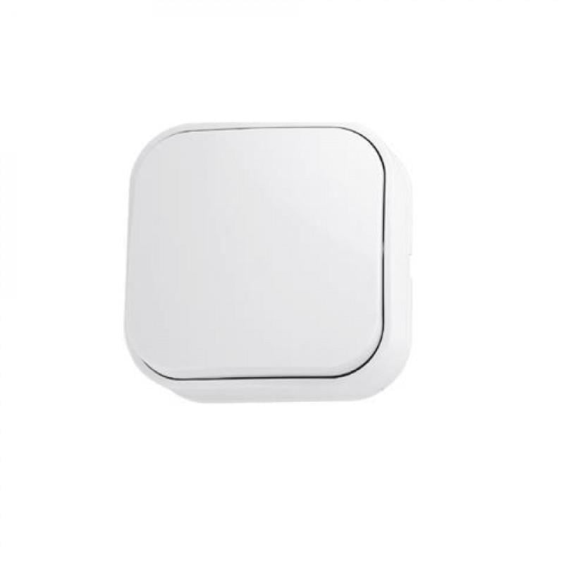 Выключатель одноклавишный HOROZ ELECTRIC 112-001-0001-010 Eva пластик Белый (29176891)