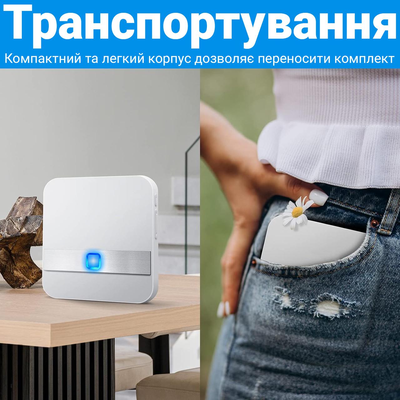 Система виклику персоналу/медсестри Digital Lion PAB-01 для літніх людей з 1 кнопкою Sos бездротова до 150 м - фото 7