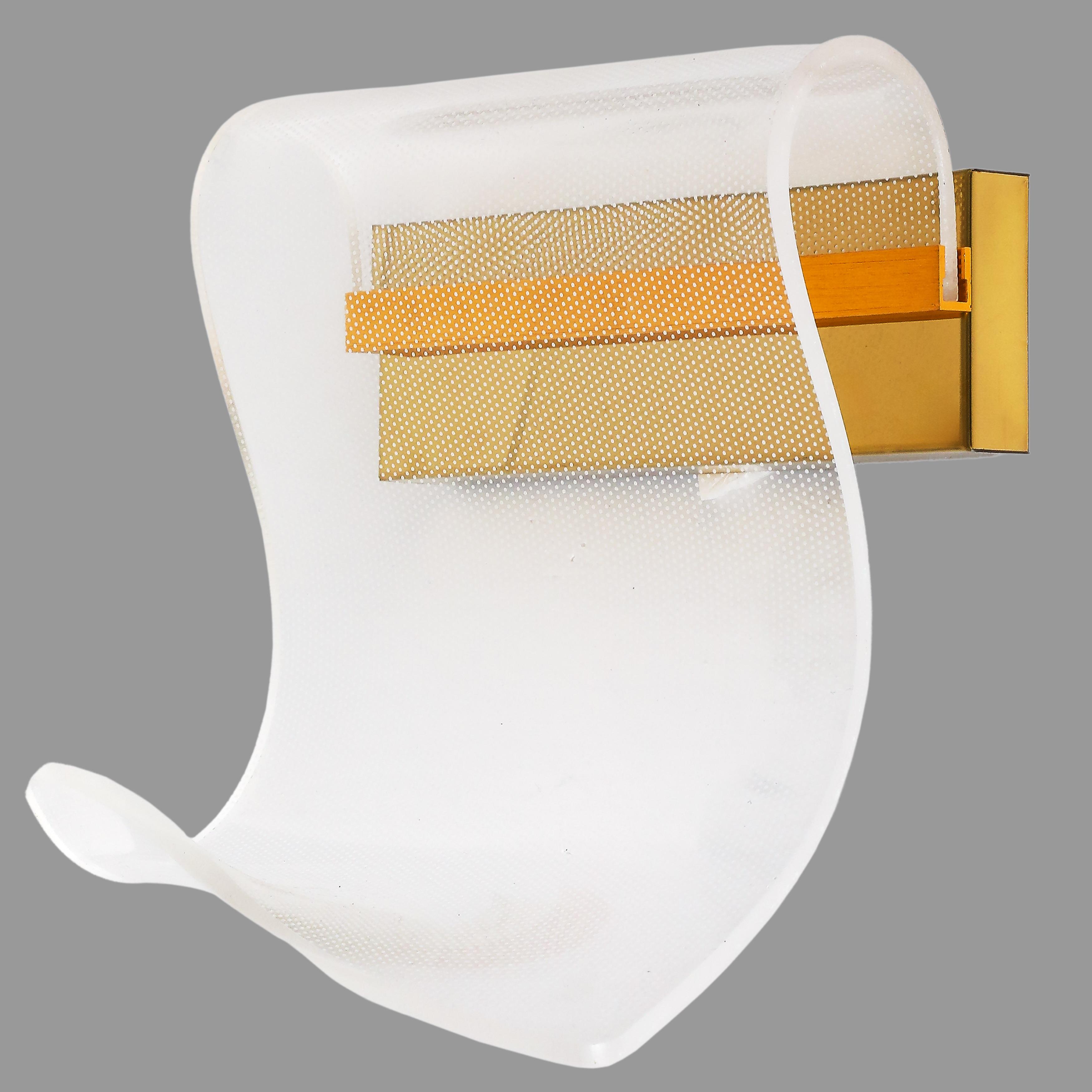 Світильник/бра настінний з крапками 3W Золотий (74-W2505 GD)