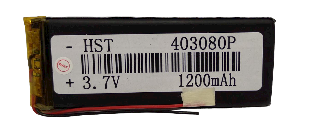 Аккумулятор 403080P Li-ion 3,7V 80x30x4 мм 1200 mAh (000020604)