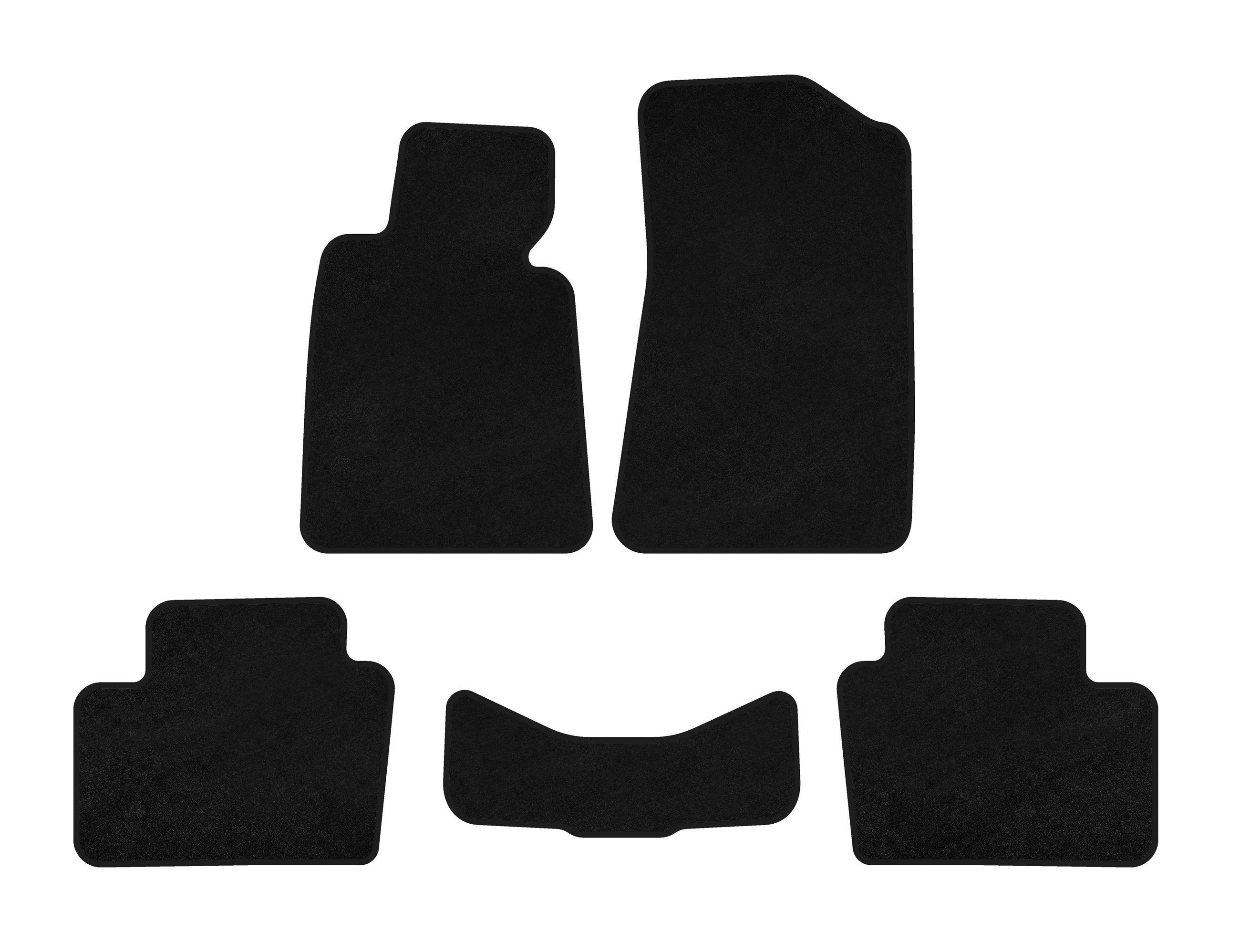 Коврики текстильные Digital Designs Premium SD для BMW 3 серия E-30 1982-1994 гг. ткань Черный (134431)