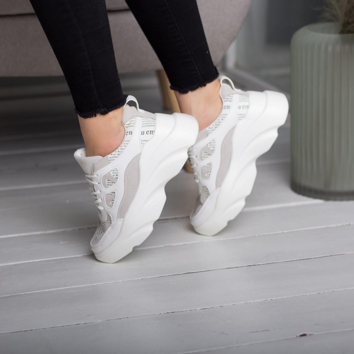 Кросівки жіночі Fashion р. 37 23,5 см Білий (2581)