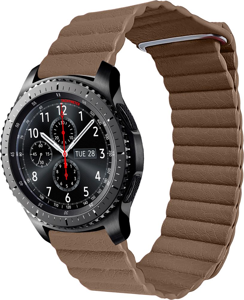 Ремешок кожаный Genis для Samsung Gear S3 Brown (26514-30)