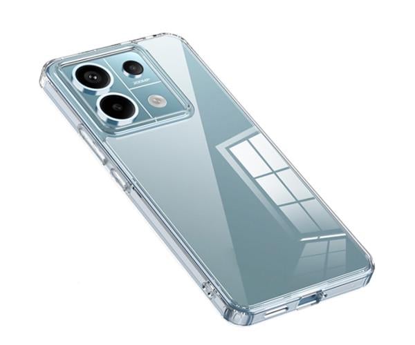 Чехол - накладка Omeve Crystal Case для Xiaomi Redmi Note 13 5G Прозрачный Чехол - накладка Omeve Crystal Case для Xiaomi Redmi Note 13 5G Прозрачный