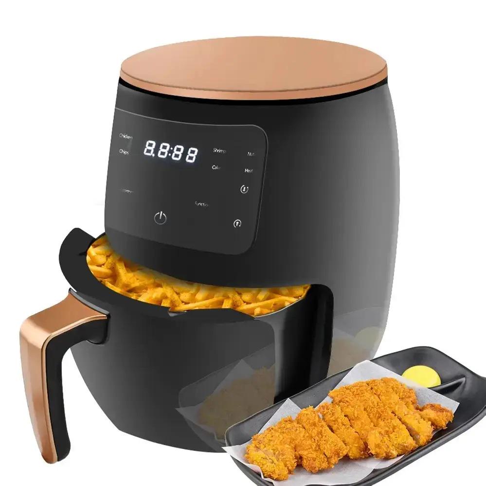 Аерофритюрниця сенсорна Silver Crest Air Fryer S-18 з антипригарним покриттям 6 л/2400W (2110398944) - фото 3