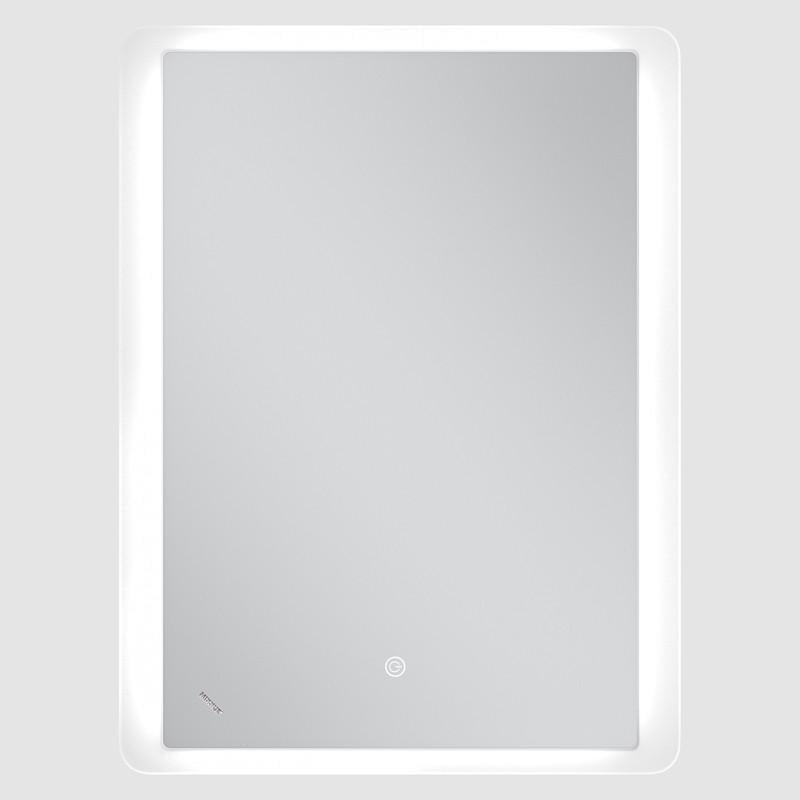 Дзеркало для ванної кімнати MIXXUS Premium OLIVARY MR19 LED Touch/Anti-fog/димер 3-6,5kK 80x60 см (MP6628)