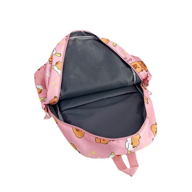 Рюкзак детский Капибара 10496 Розовый (27484929) - фото 3 Рюкзак детский Капибара 10496 Розовый (27484929) - фото 3