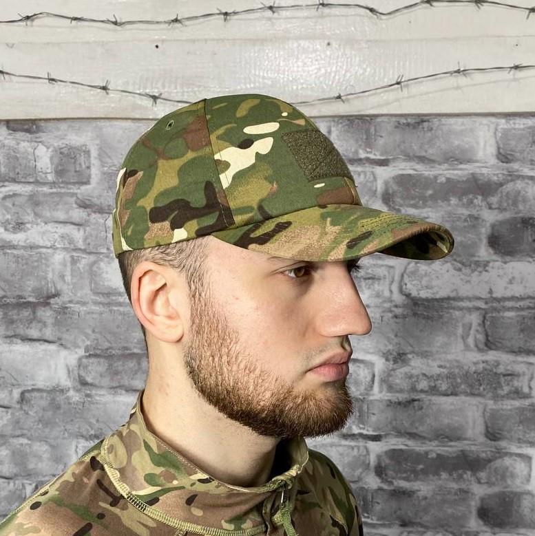 Кепка военная с липучкой Мультикам