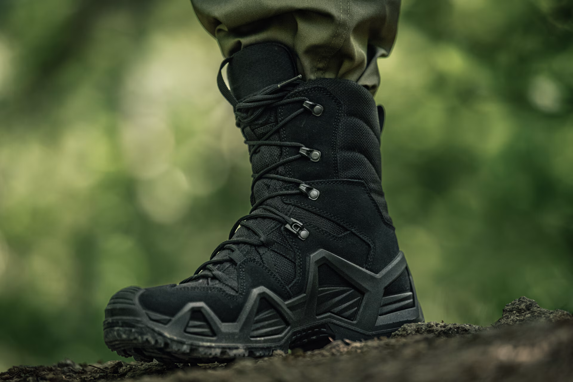 Берці тактичні Lowa Zephyr HI MK2 Gore-Tex® MID TF р. 41,5 Чорний (532414203) - фото 9