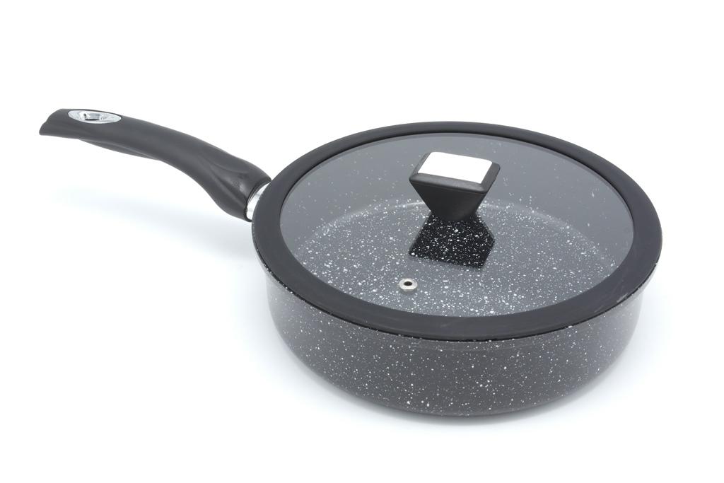 Сковорода із гранітним покриттям глибока A-Plus 1508 28 см (DR001547)