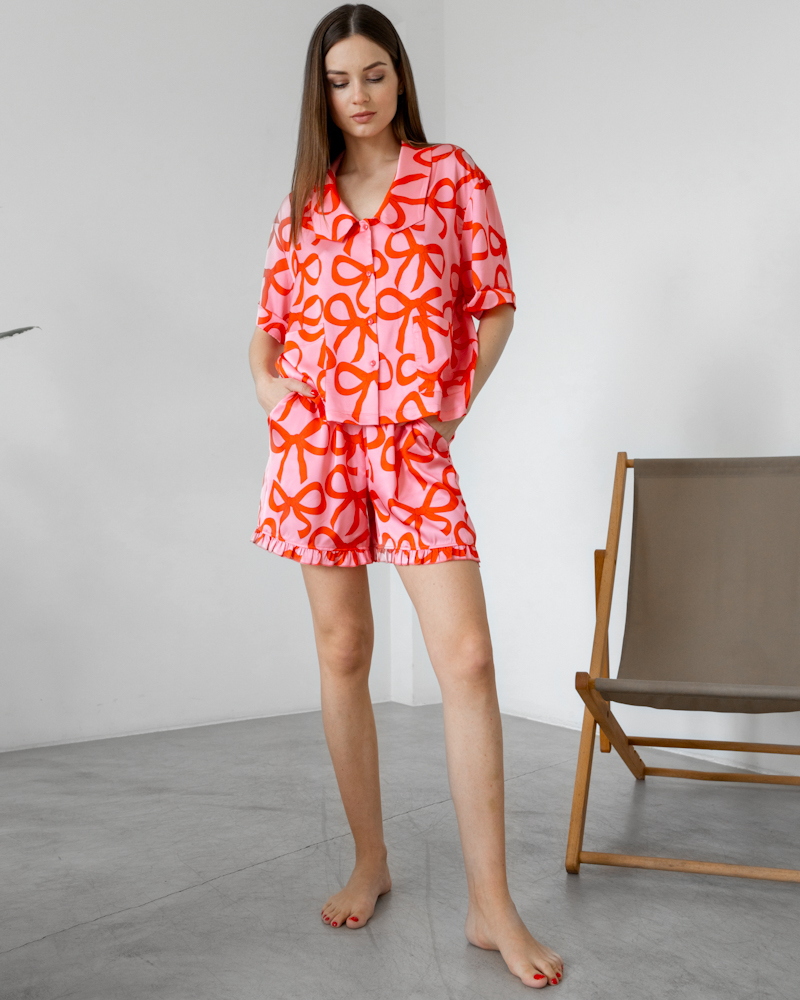 Пижама женская Модельер 31240 р. 46 Разноцветный (17298)