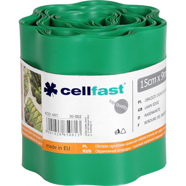 Бордюр Cellfast огородно-газонный 30 Green (30-002)