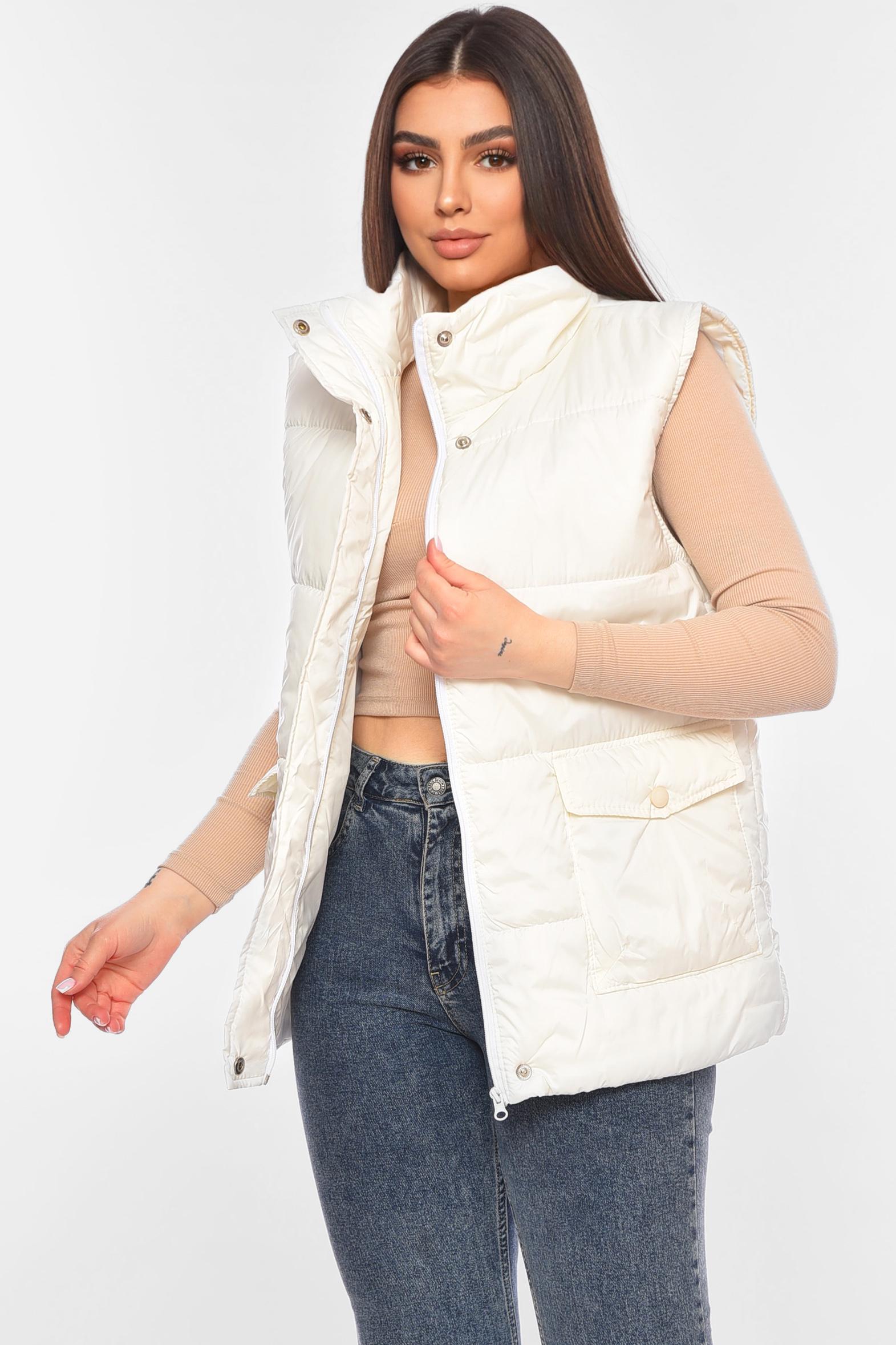 Жилетка жіноча 198402 р. 46 Білий