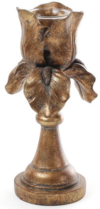 Підсвічник Ірис 13,5х12х25,5 см Бронза (BD-430-302)