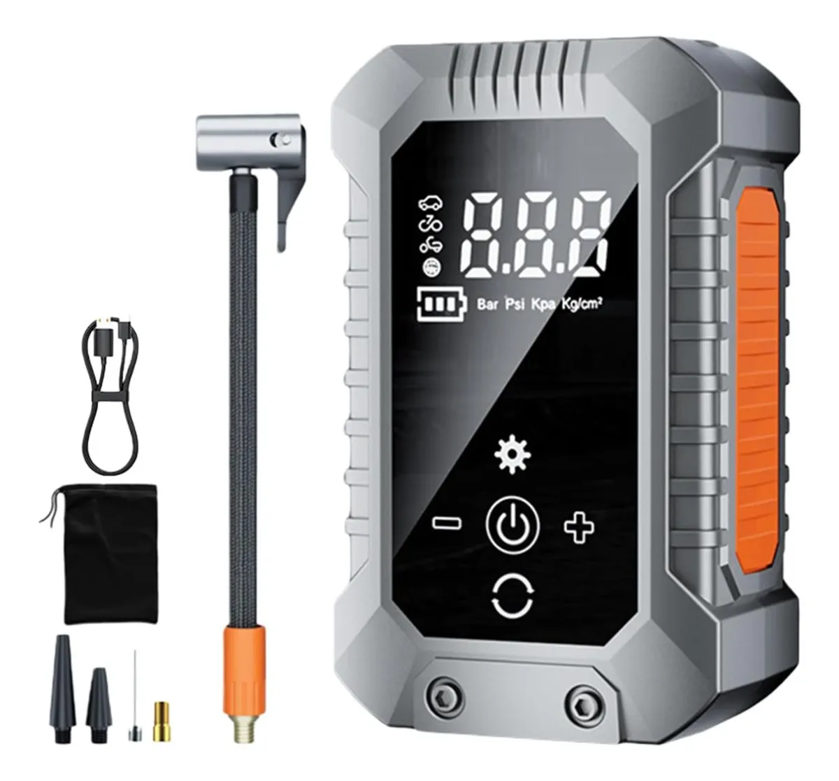 Компрессор-насос автомобильный для шин 15000 mAh (32531467)