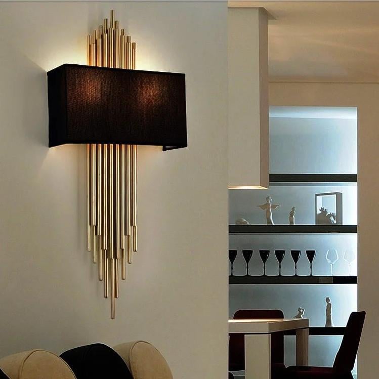 Бра Line.F WA 223 BK настенное в стиле модерн (1796_2731)